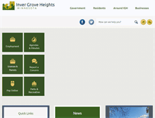 Tablet Screenshot of invergroveheights.org